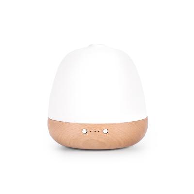 China Hotel SOICARE China Supplier 180ml Wooden Ceramic Ultrasonic Nature Aromatherapy Essential Oil Diffuser for sale