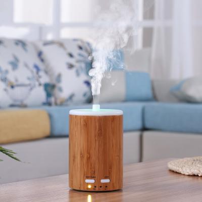 China Household SOICARE 150ml Ultrasonic Humidifier Aromatherapy Bamboo Air Aroma Diffuser for sale