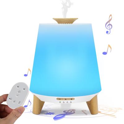 China Music Player Ultrasonic Speaker Maker Household SOICARE 300ml Smart Remote Control Mist Aroma Diffuser for sale