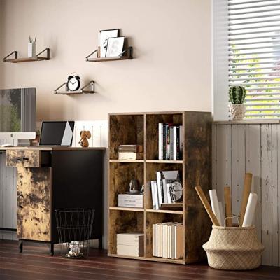 China Foldable Bookcase Storage Unit Display Rack For Potted Trinket Keepsakes Plants For Study Room Office Living Room for sale