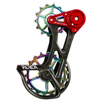 China Carbon Forged Ridea Pulley Wheel Derailleurs Guide MTB / Cyclocross Rear Bike for sale