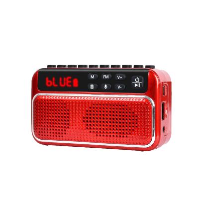 China Mini 2021 Best Gift BT, USB, FM, TF Card Power Bank Wireless Portable Speaker for sale