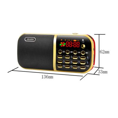 China Mini Elegant Cheap FM Band Radio With Portable USB/SD Digital Radio for sale