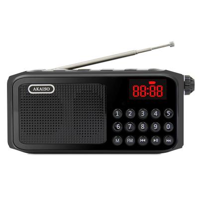 China Mini 2021 Portable USB TF Card FM AM Radio with Speaker and MP3 for sale