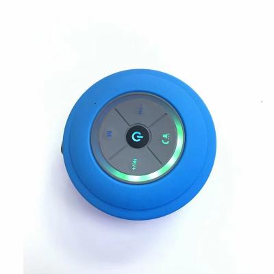 China Wireless Charger For 2021 New Radio Bass Suction Cup Sound Box Portable Mini Phone Holder With BT Speaker Mushroom Q9 Handsfree Mobile Phone for sale