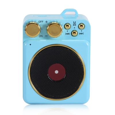 China Best-selling Cat Mountain King Mini Retro Amazone Mini Retro Design Cute Portable Retro Speaker Creative Wireless Hot Gift Small for sale