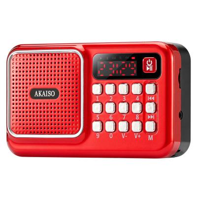 China 2021 Nice Gifts Mini Speaker /mini portable mini radio with Al Quran Radio akaiso with portable fm radio speaker for sale