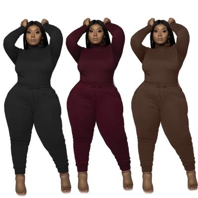 China 2021 Women's QUICK DRY QUICK DRY Clothing Plus Size 5xl Jogger Set Women's 2 Piece Jogger Suits Sets Teams 2 Pieces for sale