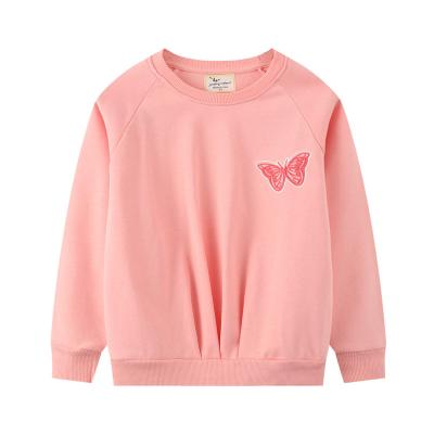 China Autumn New Children's Breathable Style Sweater Girls' Foreign Leisure Long Sleeve Loose Breathable Children's Hoodie for sale