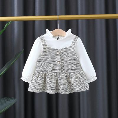 China Spring Breathable Fashion High Quality Kids Dresses Lovely Fashion Clothes Tend Girls Dresses for sale