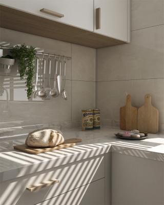 China Foshan factory 400x800mm modern gray porcelain wall tiles for kitchen bathroom for sale