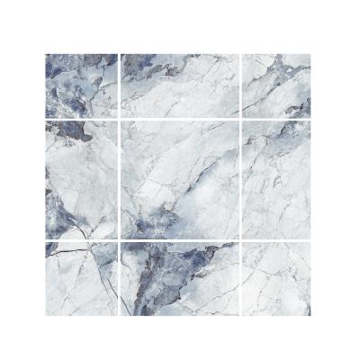 China CLASSIC Chinese Style White And Blue Porcelain Wall And Pattern Polished Floor Tiles 800x800 mm for sale