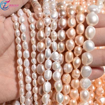 China Jewelry Making Baroque Pearl Loose Irregular Freshwater Pearl Baroque Pearls 4-10mm Natural Freshwater for sale