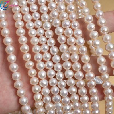 China Jewelry Making Potato Freshwater Pearl Pearl Strand 6-7mm Freshwater Pearl Pendants DIY for sale