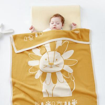 China PORTABLE Solid Color Customized 2 Layers 90x120cm Soft Organic Cotton Fabric Muslin Baby Blankets Bamboo Wrap Baby Muslin Wraps for sale