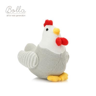 China Lovely Soft Handmade Baby Kids Toys Cute Crochet Knitting Chicken Eco-friendly China Popular Supplier for sale