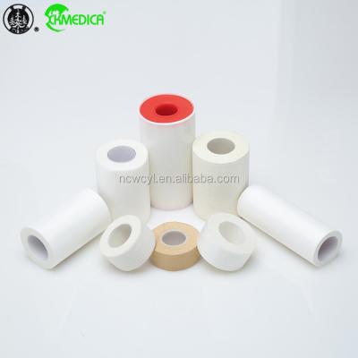 China 100% non woven or pe or silk or cotton good quality processing clear adhesive op adhesive polyester polyurethane nonwoven surgical post tape medical printable price for sale