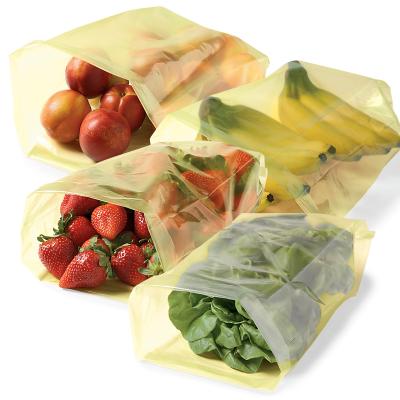 China Sustainable Fruits And Vegetables 100% Biodegradable Packaging Bag Sustainable Food Storage for sale