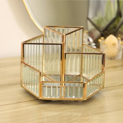 China Storage Box 360 Rotating Makeup Organizer Sustainable Makeup Organizer Practical for sale