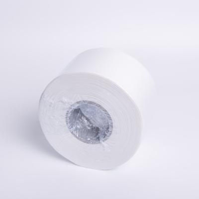 China Microdenier Lint Free White Roll Wiper Cleaning Work With Auto Wiping Machine for sale