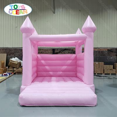 China All Ages Wedding Pink Adult Children's Room Bounce House Bounce Bouncy Castle For Sale for sale