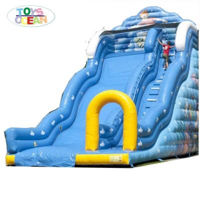 China Cheap PVC Ocean Inflatable Amusement Park Slide Dry Slides For Kid For Party Use for sale