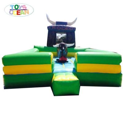 China Vinyl Inflatable Mechanical Bull Ride Rodeo For Sale for sale