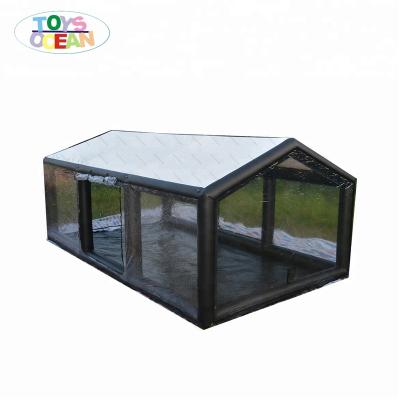 China Transparent Outdoor Inflatable Car Cover Bubble Tent Garage JA-081 for sale