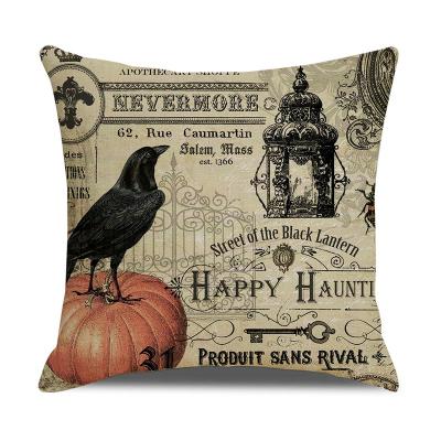 China Halloween Decoration Halloween Throw Pillow Covers Pillowcase For Sofa Bed Chair For Halloween Decorations for sale