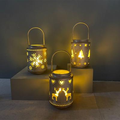 China Christmas Decoration Christmas Decorations Christmas Lantern Led Candle Christmas Lantern for sale