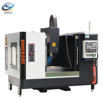 China Vertical CNC milling machine center VMC650 BT50 spindle in cnc machine center en venta