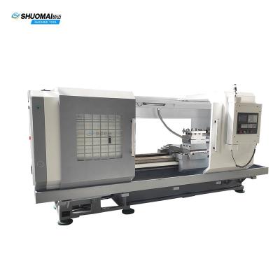 China CK6180 integral flat bed casting high precision metal processing CNC lathe tool machine en venta