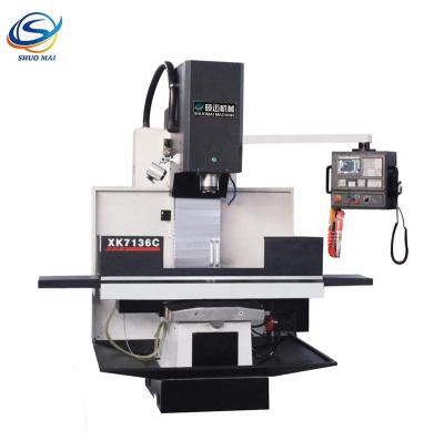 China Vertical CNC Milling Machine manufacture XK7136 en venta