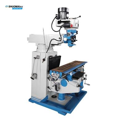 China X6332 Variable speed auto feeding powerful turret head metal milling machine for sale for sale