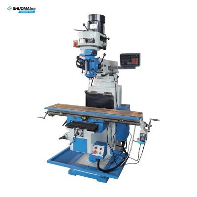 China X6330 high precision vertical variable speed powerful rotary head turret milling machine for sale