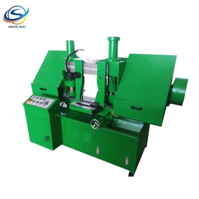 China Industrial double column band saw high precision steel tube cutting machine for sale