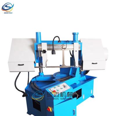 China 45 60 90 degree angle high precision hydraulic metal horizontal band saw machine à venda