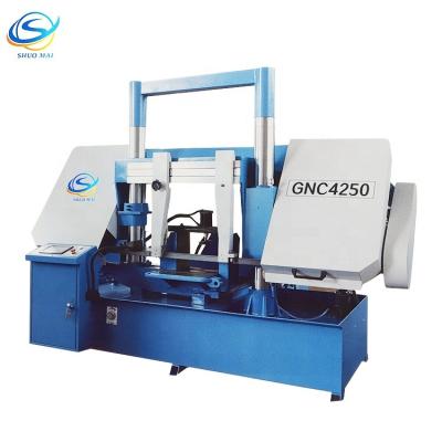 China GNC4250 cnc band saw machine with automatic feeder en venta