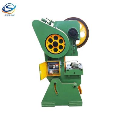 China 25ton JB23 power hydraulic metal punching machine price en venta