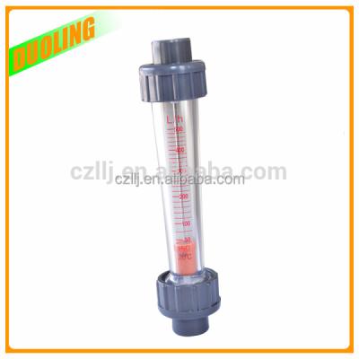 China AS Adjustable PVC Material Glue Joint Water Flow Meter With 2000LPM And Best Service for sale