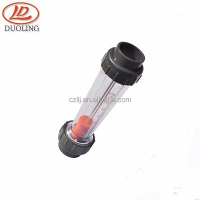 China Duoling lpg plastic rotation meter factory price rotameter flow meter wholesale price for sale