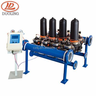 China Automatic liquid filter backwash technology water filter for suction irrigation for sale