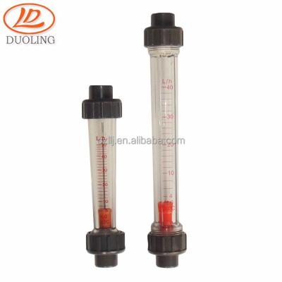 China Ace ABS PVC AS Floating Ball Level Flow Meter Plastic Material for sale