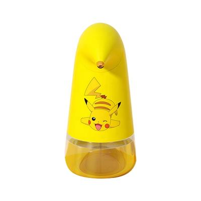 China Foam Smart Soap Dispenser Household Antibacterial Cartoon Pikachu Induction Foam Wash Mobile Phone Soap Dispenser for sale