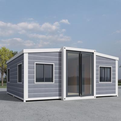 China Southeast Asia Shipping Container Camping Apartment Pre Fabricated Tiny Casa De Playa Container House With Solar Panels for sale