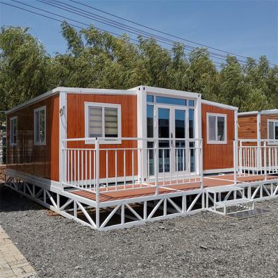 China 2023 Southeast Asia Trendy Cottage House Prefab Expandable Container Living Modular Homes For Costa Rica for sale