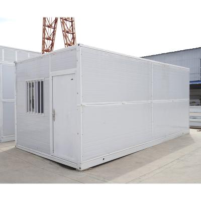 China Traditional Customizable Easy Assembly Fold Out Shipping Container Homes House Tiny Folding Modular House for sale