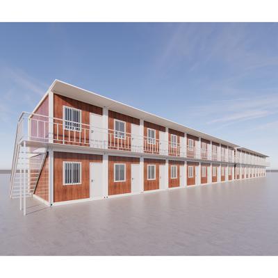 China Traditional High Quality Low Cost Freight Steel Frame Modular Homes Fireproof Detachable Prefab Assembly House for sale