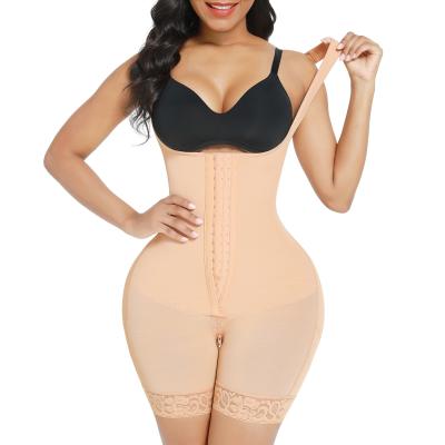 China Antibacterial Antibacterial Ladies Party Invisible Spandex Seamless Shapewear Full Wear Body Shaper Tummy Trimmer for sale