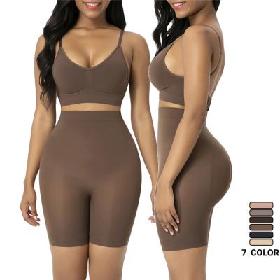 China Breathable Seamless Softer Shorts Plus Size Butt Lifter Breathable Bra Set Women Slimming Fat Tummy Control Shapewear for sale